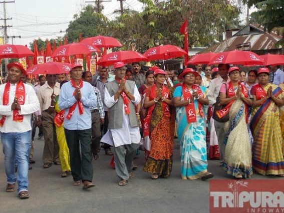 Kamalpur: CPI-M candidates filed nomination Kamalpur: CPI-M candidates filed nomination